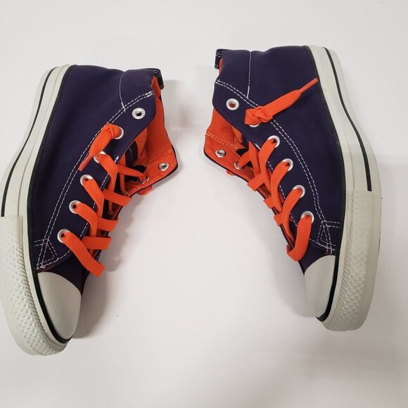 New Converse All Star Chuck Taylor Street Mid Shoe in Dozar Blue Size Men's 7.5 - Picture 7 of 8